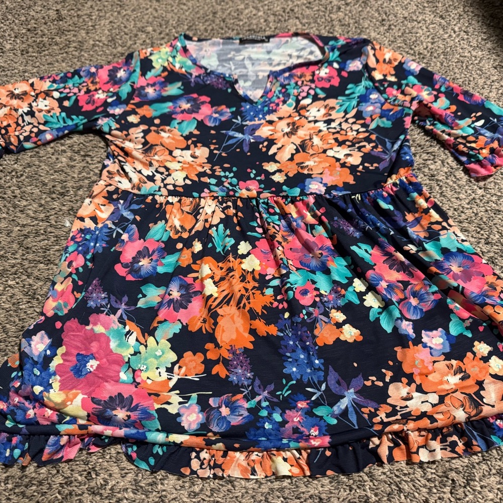 Floral top - Multicolor